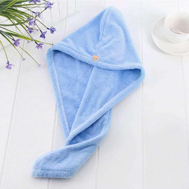 Microfiber Hair Towel Hat