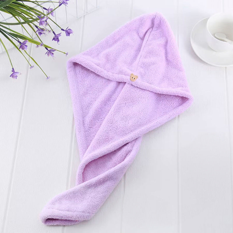 Microfiber Hair Towel Hat