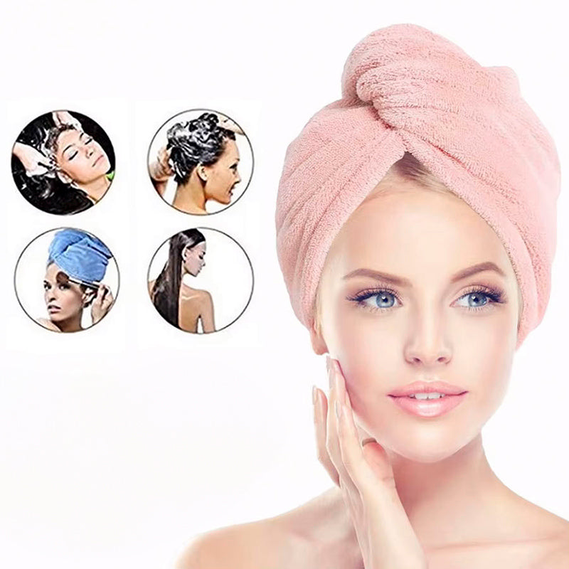 Microfiber Hair Towel Hat