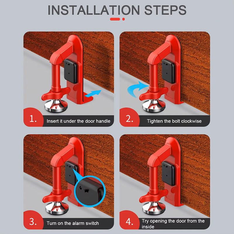 SafeLock Door Guard