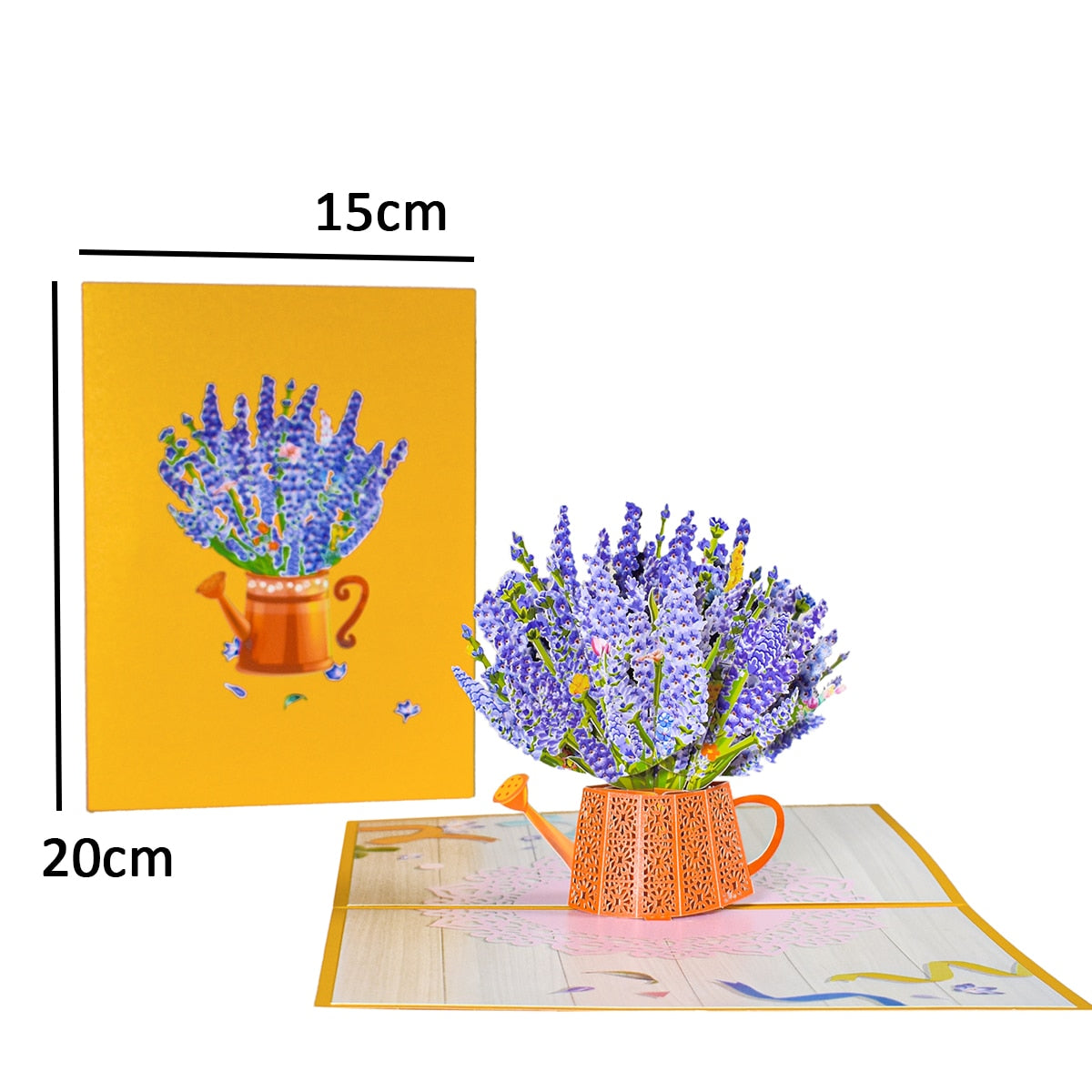 3D Pop-Up Flower Bouquet Cards